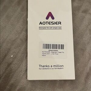 Hot Pink Magnetic Case for 16 Pro 3-in-1